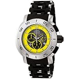 Invicta Men’s Exclusive Sea Spider II Collection Chronograph Black Rubber Watch #F0034