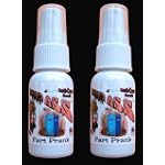 2 Bottles of the World Smelliest Liquid Ass! Spray Mist