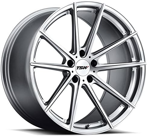 TSW BATHURST 20x10.5 5/120 ET25 SILVER W/MIRROR CUT FACE