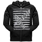 From First To Last - Stripes Zip Up Hoodie