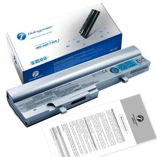 Goingpower Battery for TOSHIBA Mini NoteBook NB300 NB301 NB302 NB303 NB305 PABAS220 black - 18 Months Bond [li-ion 6-cell 4400mAh]