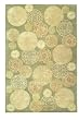 2'3" x 10' Runner Oscar Isberian Rugs Rug Herbal Garden Color Hand Tufted India "Martha Stewart Collection" Parasols Design