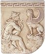 Oedipus and the Sphinx Wall Relief