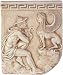 Oedipus and the Sphinx Wall Relief