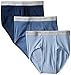 Hanes Men's 3-Pack Mid-Rise Exposed Waistband Briefs