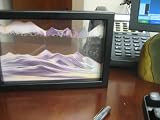 Rainbow Vision Sand Picture -- Gallery Horizon Black