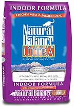 Natural Balance Indoor Ultra Chicken Meal & Salmon Meal Formula Dry Cat Food, 15-Pound
