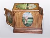 AA Importing 40307 Brown Magazine Holder with Golfer Painting