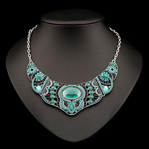 Dancing Zone Fashion Jewlery Vintage Acrylic Necklaces Collar Jewelry Women High Quality Necklaces Three Colors To Choice Choker Statement Necklaces