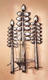 29 Trendy Chic Silver Trees Wall-Mounted Candleholder