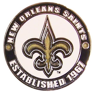 New Orleans Saints Circle Pin - est. 1967