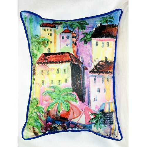 Betsy Drake HJ556 White House Art Only Pillow 18x18 Betsy Drake HJ556 White House Art Only Pillow 18x18