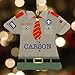 Personalized Ceramic Boy Scout Ornament