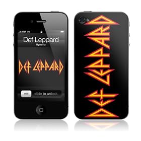 MusicSkins Def Leppard - Logo Skin for Apple iPhone 4 / 4S