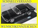 Ford Mustang Coupe 1964 1:18, noir Welly 3271912