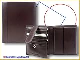 Eigenschaften Samsonite  / Samsonite HOCHFORMATBÖRSE NEW FEELINGS MIT RIEGEL BRAUN / 100-808 BR