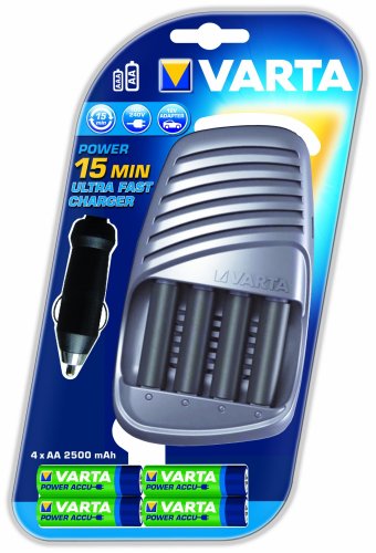 Varta Akkuladegerät 4Xmignon 15Min Ultra Fast Varta Akkuladegerät 4Xmignon 15Min Ultra Fast