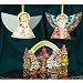  Christmas 3D Card Ornaments - Mix (B) - Set of 3