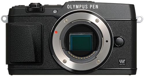 Olympus E-P5 Black Body + 64GB SDXC Memory Card + HDMI Standard to Micro Cable + Tamrac Case + Accessory Kit