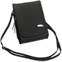 Travelon Travel Wallet with Strap and Belt Loop, Black, One Size