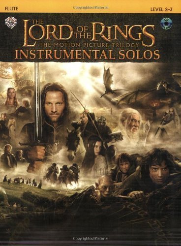 Lord of the Rings Instrumental Solos: Flute (Book & CD) (The Lord of the Rings; the Motion Picture Trilogy) by Shore, Howard (2004) Paperback