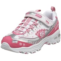 Skechers Junior/Youth Princess Racer Hot Lights Trainer