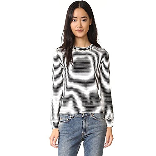 アーペーセー A.P.C. レディース パーカ＆スウェット Flynn Pullover Ecru Str [並行輸入品]