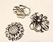 3 Style Flower Push PINS, Set of 15F