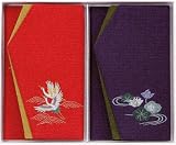 丹後ちりめん刺繍金封ふくさセット
