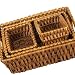 Whitney Design ML-9195 Rectangular-Shaped Woven-Willow Basket, Set of 4