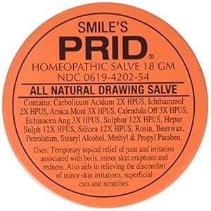 Amazon.com: Smile&rsquo;s PRID Drawing Salve, Natural Homeopathic Topical