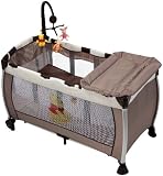 Hauck 607237 Reisebett Starlight POOH DOODLE