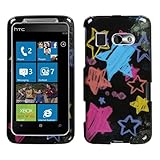 Colorful Stars Protector Case for AT&T HTC Surround