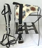 Miniature Horse / Small Pony Bareback Saddle Set - Kokopelli