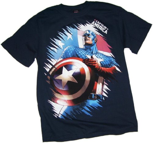 Captain America Old Glory T-Shirt