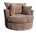 Swivel Cuddle Chair Seat. Rotating Swivle Snuggle Love Chair - FREE FAST DELIVERY