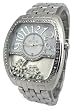 Geneva Elite Ice Out Watch with Floating Leaves