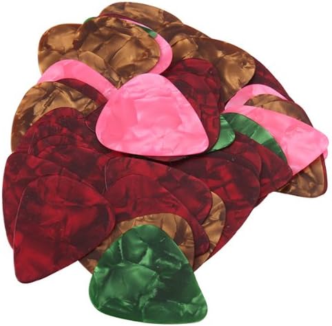Generic Guitar Picks Pick Plectrum Celluloid Thin Light 0.46mm Pack of 50
