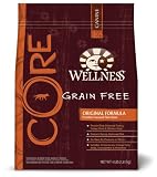 Wellness Grain-Free Dry Dog Food for Adult Dogs, CORE Original, 4-Pound Bag
