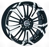 17X7 XXR 001 5-100/5-114.3 +40 MACHINED/BLACK