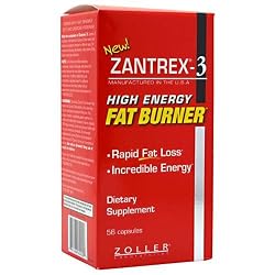 Zantrex-3 Fat Burner, High Energy, Capsules, 56 ct.