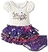 Bonnie Baby Girls' Happy Tier Appliqued Dress