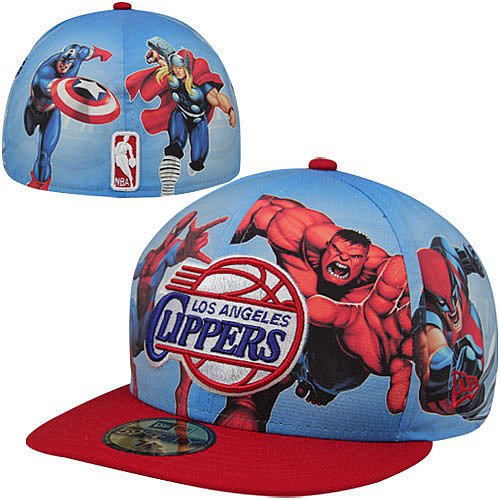 New Era Los Angeles Clippers Marvel Comics 59FIFTY Fitted Hat