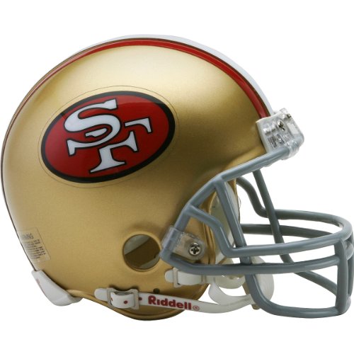 Riddell San Francisco 49ers Mini Replica Throwback Helmet