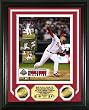 Brad Lidge 2008 World Series Champions Final Out 24KT Gold Coin Photo Mint