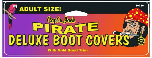 Men's Costume Pirate Boot Cover