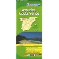 Carte ZOOM Asturies, Costa verde