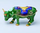 Cow Parade Celtic Cow Jeweled Box Bejeweled