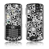 Bones Design VERTICAL CAMERA Original Pearl 8110/ Pearl 8100 Cell Phone Protective Skin Decal Sticker