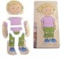 Hape Beleduc Your Body - Girl 5 - Layer Wooden Puzzle